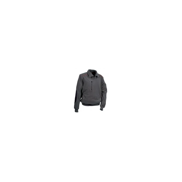Liquidación total - Sudadera de forro polar de trabajo Cofra Fast V027-0-00 Talla 2XL color Marino