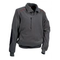 Liquidación total - Sudadera de forro polar de trabajo Cofra Fast V027-0-00 Talla 2XL color Marino