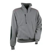 Liquidación total - Sudadera de forro polar de trabajo Cofra Fast V027-0-00 Talla 2XL color Marino