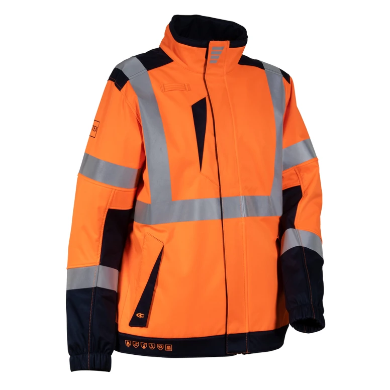 Chaqueta de trabajo Softshell Alta Visibilidad Cofra Pacaya