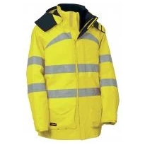 Parka de trabajo Alta Visibilidad Multibolsillos Cofra Devon V037-0-00