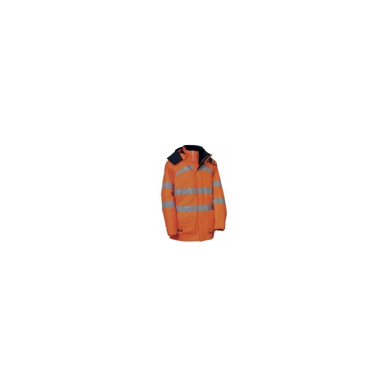 Parka de trabajo Alta Visibilidad Multibolsillos Cofra Devon V037-0-00