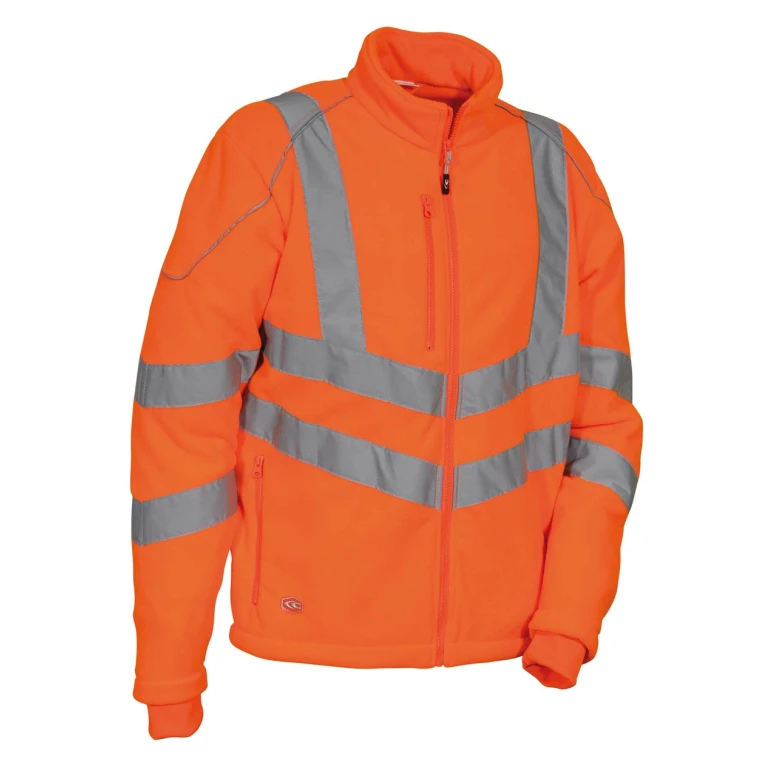 Chaqueta de forro polar de trabajo Alta Visibilidad Multibolsillos Cofra Dukesse V544-0-00
