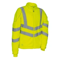 Chaqueta de forro polar de trabajo Alta Visibilidad Multibolsillos Cofra Dukesse V544-0-00