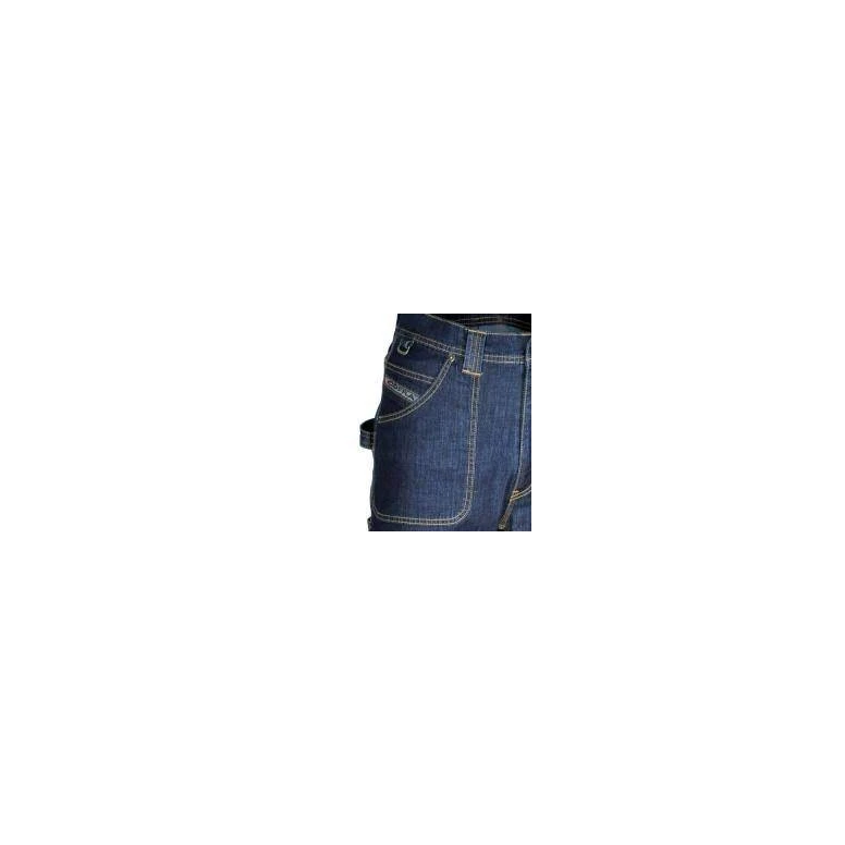 Pantalones vaqueros de trabajo Elásticos Stretch Multibolsillos Cofra Pamplona V226-0-00A