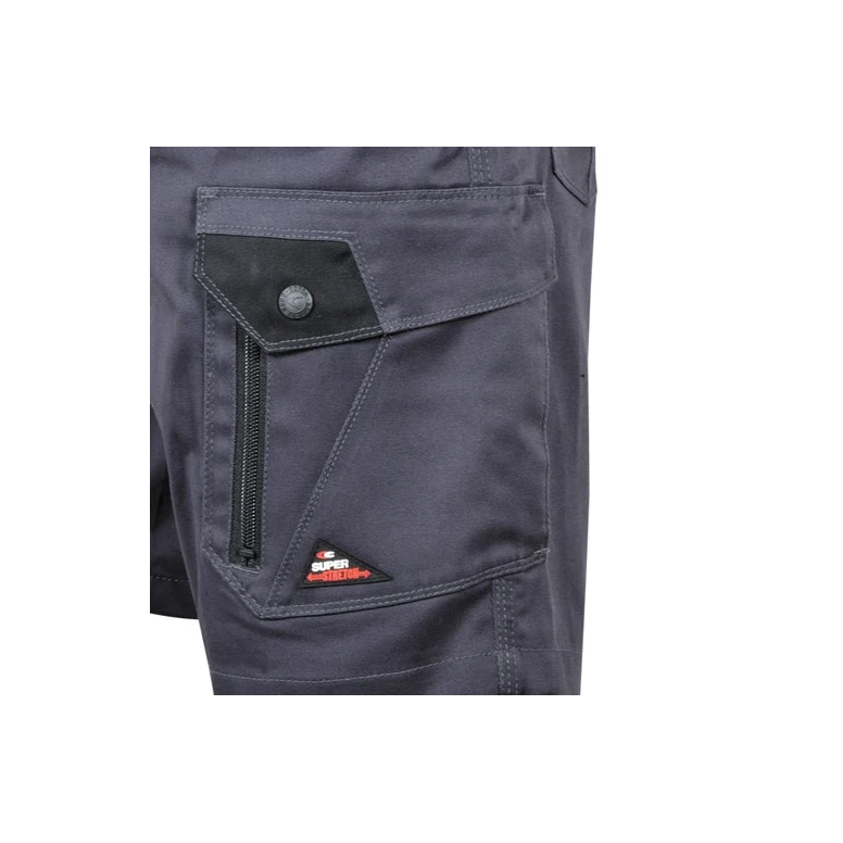 Bermudas de trabajo Multibolsillos Stretch Cofra Kediri V619-0-00