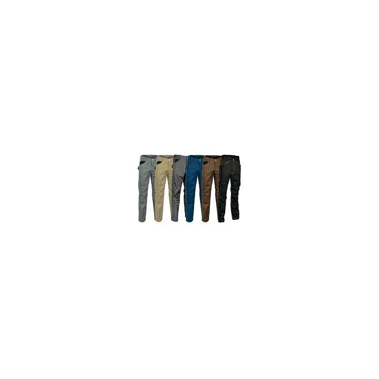 Liquidación total - Pantalón de trabajo Multibolsillos Cofra Walklander V014-0-00 número 52 color Antracita Negro