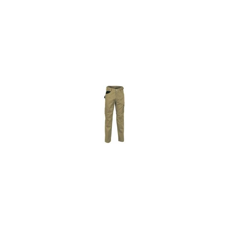 Liquidación total - Pantalón de trabajo Multibolsillos Cofra Walklander V014-0-00 número 52 color Antracita Negro