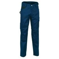 Liquidación total - Pantalón de trabajo Multibolsillos Cofra Walklander V014-0-00 número 54 color negro negro
