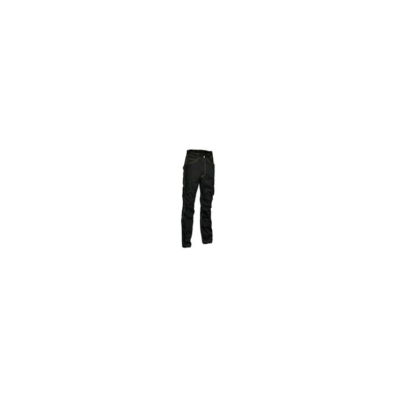 Liquidación total - Pantalón de trabajo Multibolsillos Cofra Walklander V014-0-00 número 54 color negro negro