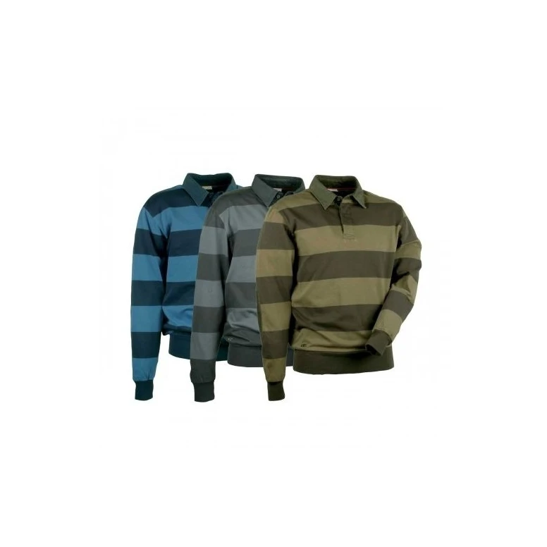 Liquidación total - Polo de trabajo Cofra Brighton 100% algodón V138-0-02 Talla 3XL color marino royal
