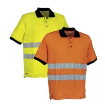 Polo de trabajo Alta Visibilidad Cofra Helpway V116-0-00