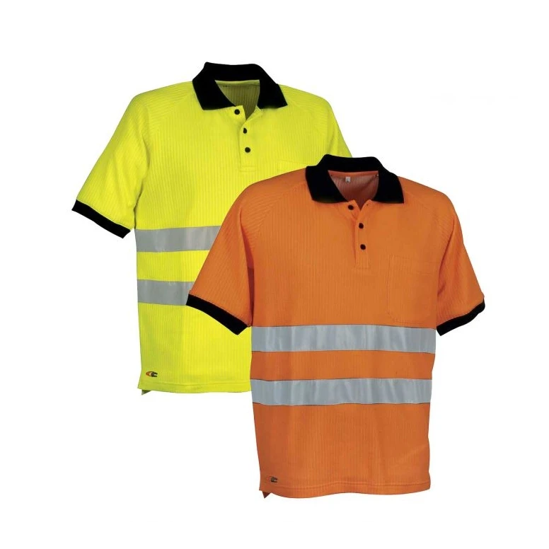 Polo de trabajo Alta Visibilidad Cofra Helpway V116-0-00