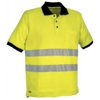 Polo de trabajo Alta Visibilidad Cofra Helpway V116-0-00