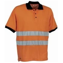 Polo de trabajo Alta Visibilidad Cofra Helpway V116-0-00