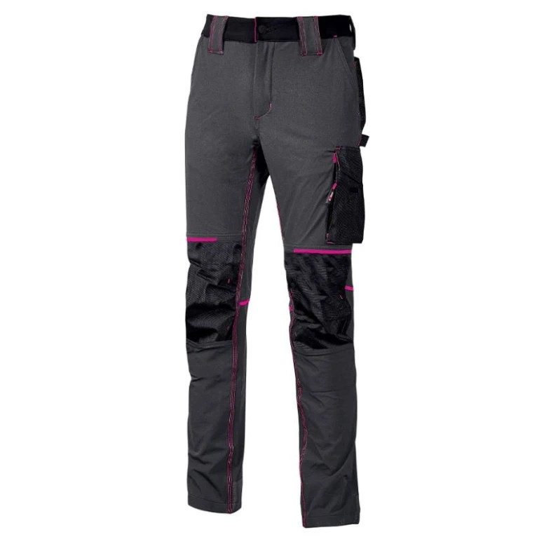 Pantalones de trabajo Elásticos Stretch Multibolsillos U-Power Atom Mujer PE145GF