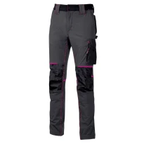 Pantalones de trabajo Elásticos Stretch Multibolsillos U-Power Atom Mujer PE145GF
