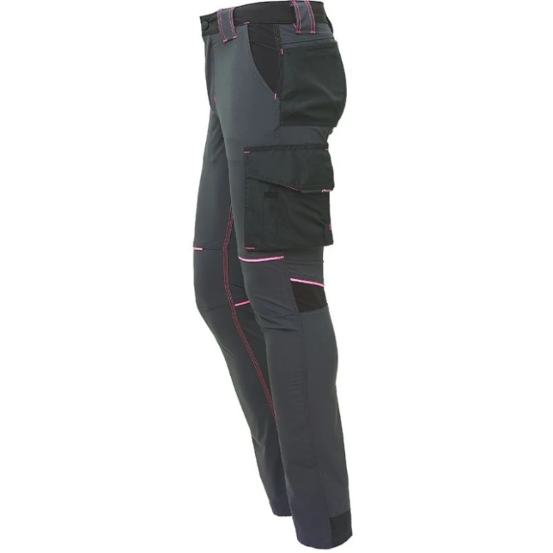 Pantalones de trabajo Elásticos Stretch Multibolsillos U-Power World Mujer