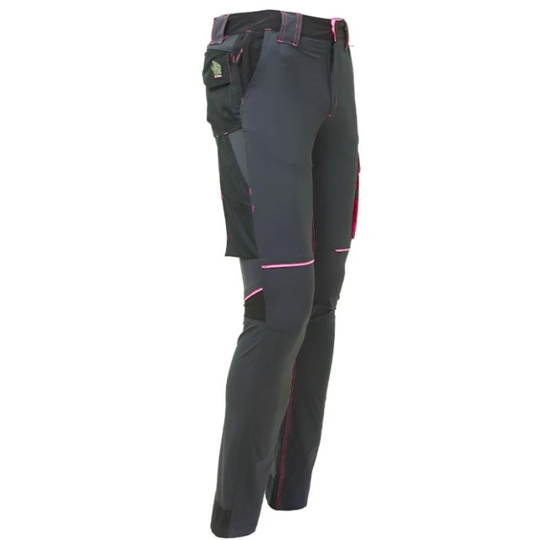 Pantalones de trabajo Elásticos Stretch Multibolsillos U-Power World Mujer