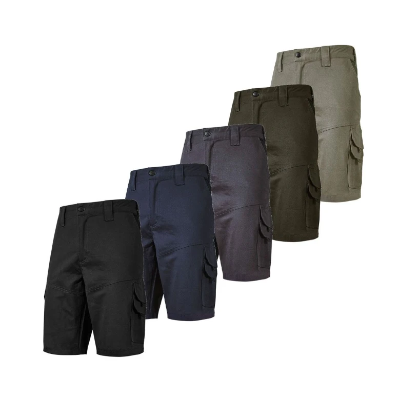 Bermuda de trabajo Stretch Multibolsillos U-power Bonito ST279BC