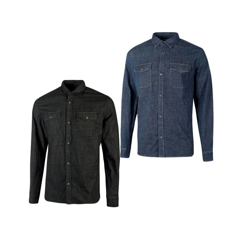Liquidación total - Camisa de trabajo U-power Maple EX274BC color azul oscuro Talla s