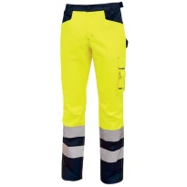 Liquidación total - Pantalón de trabajo Alta visibilidad Multibolsillos U-Power Light HL155YF color naranja flúor Talla xl