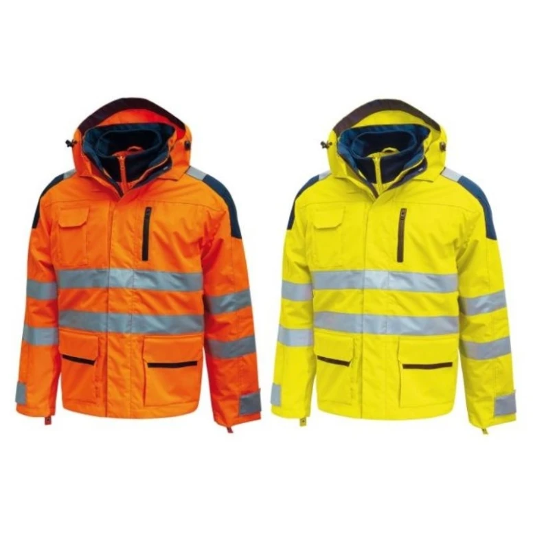 Cazadora de trabajo Alta Visibilidad Impermeable Multibolsillos U-Power Backer HL162YF