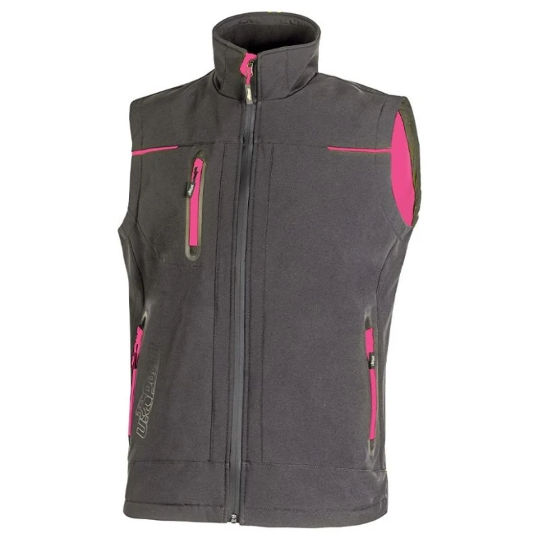 Chaleco de trabajo Multibolsillos Softshell Elástico Stretch U-Power Universe Mujer FU188GF