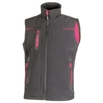Chaleco de trabajo Multibolsillos Softshell Elástico Stretch U-Power Universe Mujer FU188GF