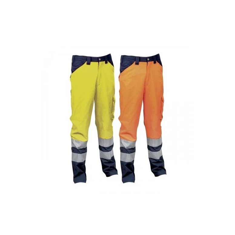 Pantalones de trabajo Alta Visibilidad Multibolsillos Cofra Encke V291-0-03A