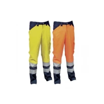 Pantalones de trabajo Alta Visibilidad Multibolsillos Cofra Encke V291-0-03A