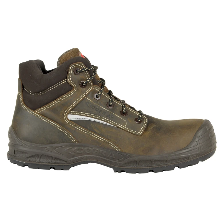 Zapatos de seguridad Cofra Montpellier Marrón UK S3 CI SRC 12670-001