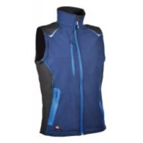 Chaleco de trabajo Softshell Stretch Multibolsillos Cofra Kyzyl V578-0-02