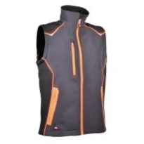 Chaleco de trabajo Softshell Stretch Multibolsillos Cofra Kyzyl V578-0-02