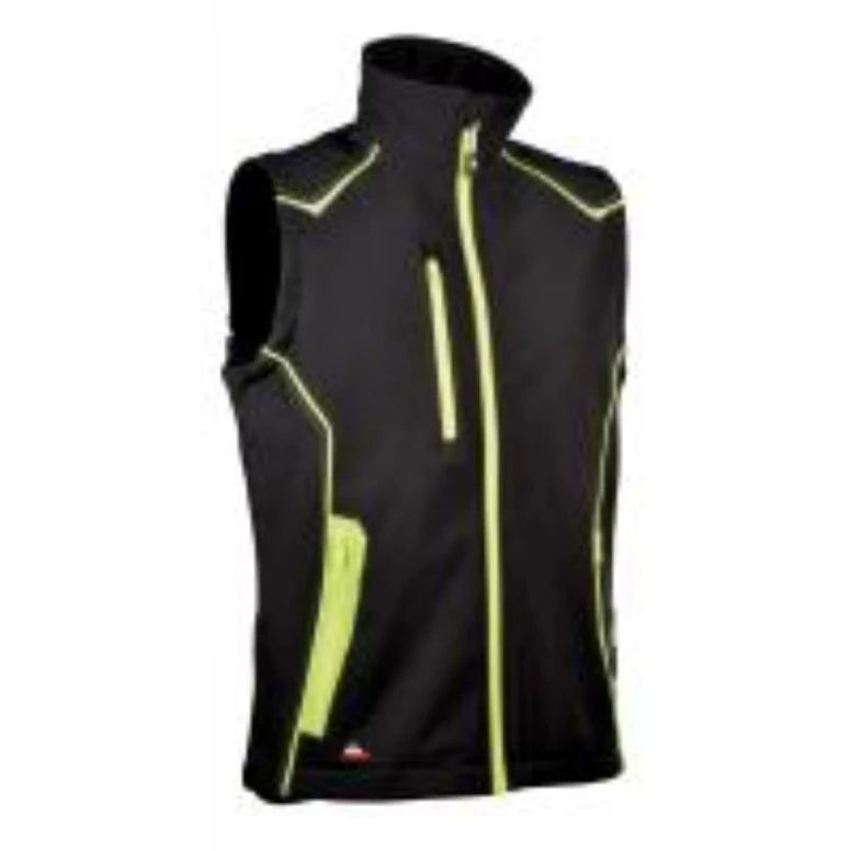 Chaleco de trabajo Softshell Stretch Multibolsillos Cofra Kyzyl V578-0-02
