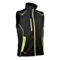 Chaleco de trabajo Softshell Stretch Multibolsillos Cofra Kyzyl V578-0-02