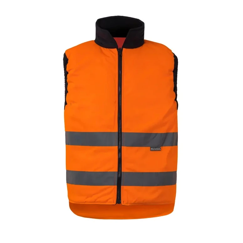 Chaleco reversible de trabajo Alta visibilidad Multibolsillos Velilla 148