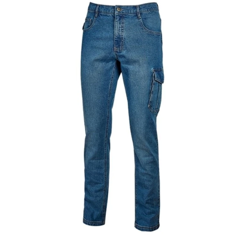 Pantalones vaqueros de trabajo Elásticos Stretch Multibolsillos U-Power Jam ST150LJ