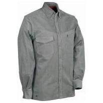 Camisa de trabajo de terciopelo elástica extensible Cofra Bahia V107-0-00 2