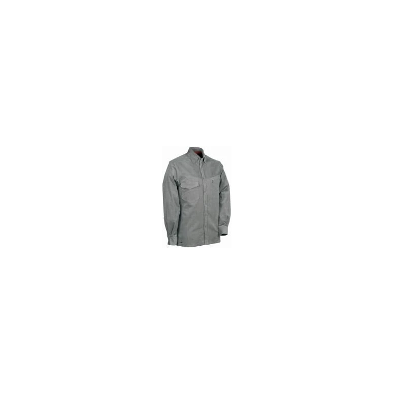 Camisa de trabajo de terciopelo elástica extensible Cofra Bahia V107-0-00