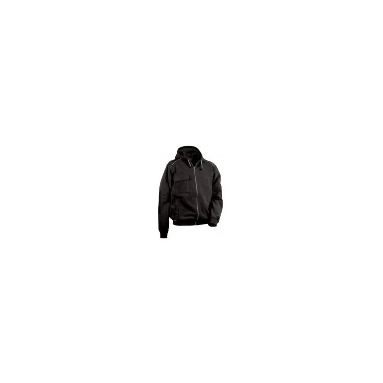 Liquidación total - Chaqueta de forro polar con capucha de trabajo Multibolsillos Cofra Potsdam V130-0-02 Talla 2XL color marino