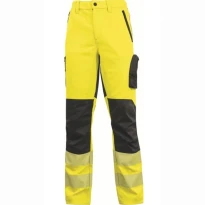 Liquidación total - Pantalones de trabajo Stretch Alta Visibilidad U-Power Roy HL222RF Color Naranja flúor Talla s
