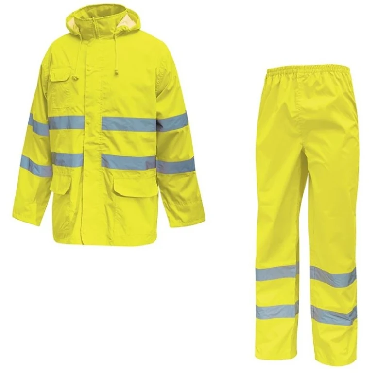 Conjunto de trabajo Alta visibilidad Impermeable U-Power Cover HL168YF