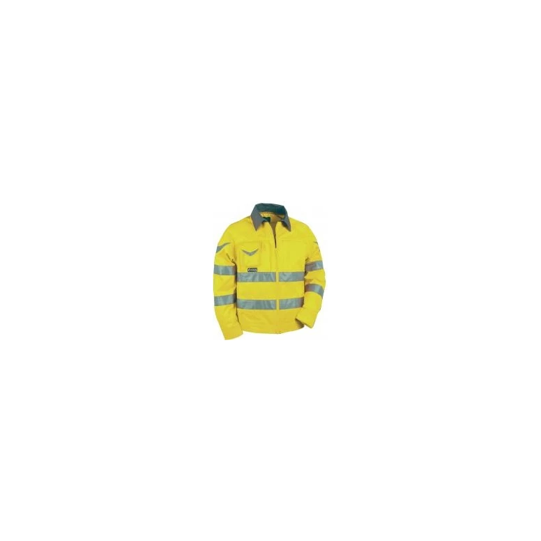 Chaqueta de trabajo Alta Visibilidad Multibolsillos Cofra Sight V070-0-00