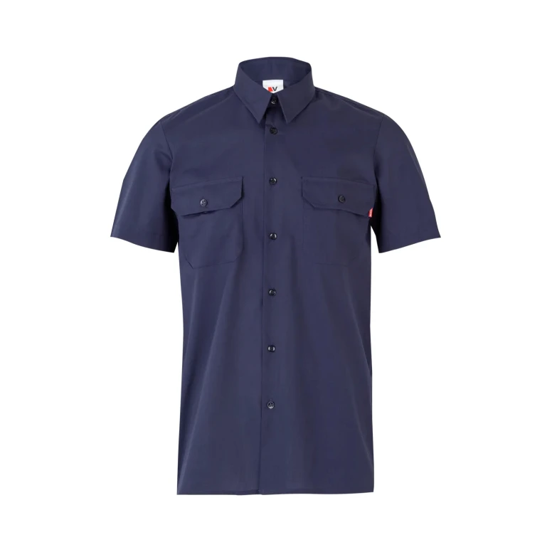 Camisa de trabajo de manga corta Multibolsillos Velilla 522