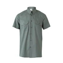 Camisa de trabajo de manga corta Multibolsillos Velilla 522