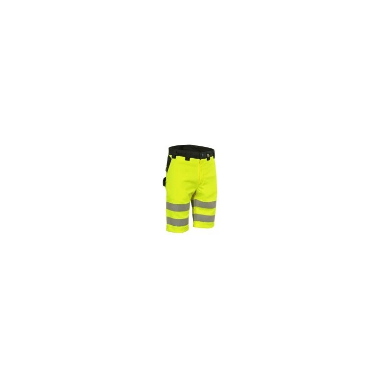 Bermudas de trabajo Alta Visibilidad Elásticos Stretch Multibolsillos Cofra Bejuma V602-0-02
