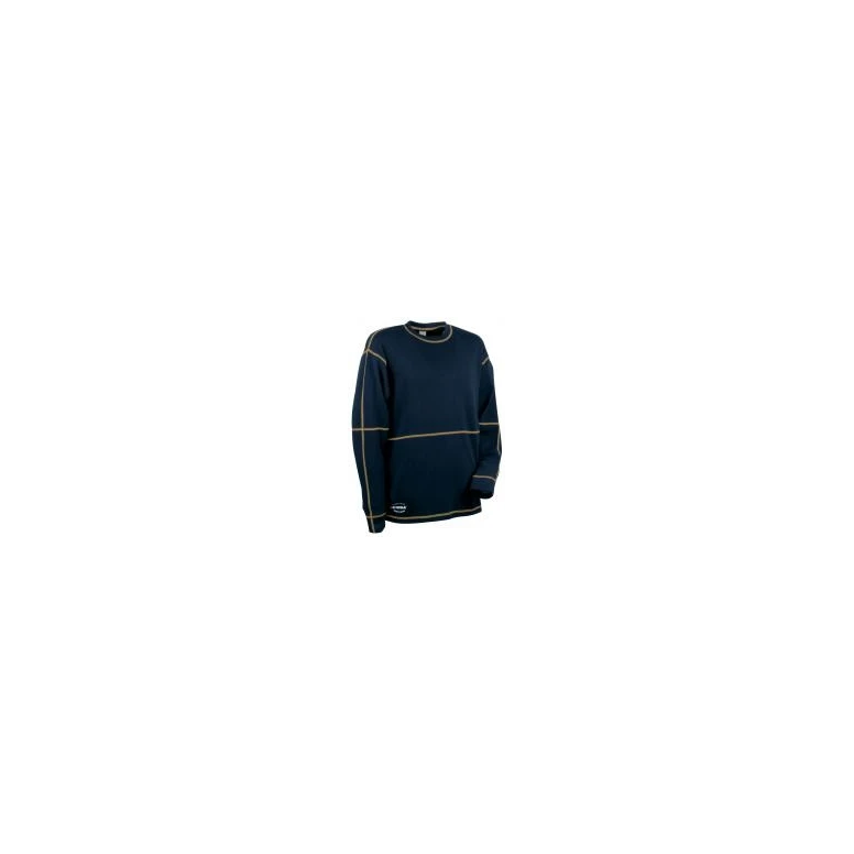 Liquidación total -Camiseta de trabajo elástica stretch Cofra Valencia V136-0-00 Talla L Color Rojo