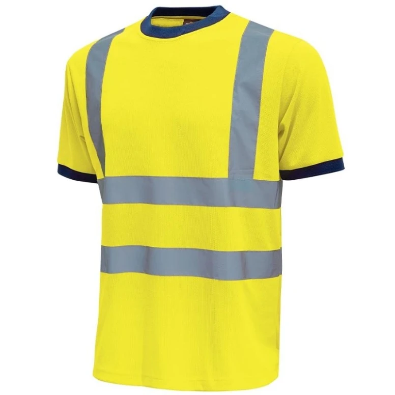 3 Piezas - Camiseta de trabajo Alta Visibilidad U-Power Glitter HL197YF