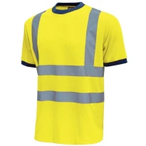 3 Piezas - Camiseta de trabajo Alta Visibilidad U-Power Glitter HL197YF